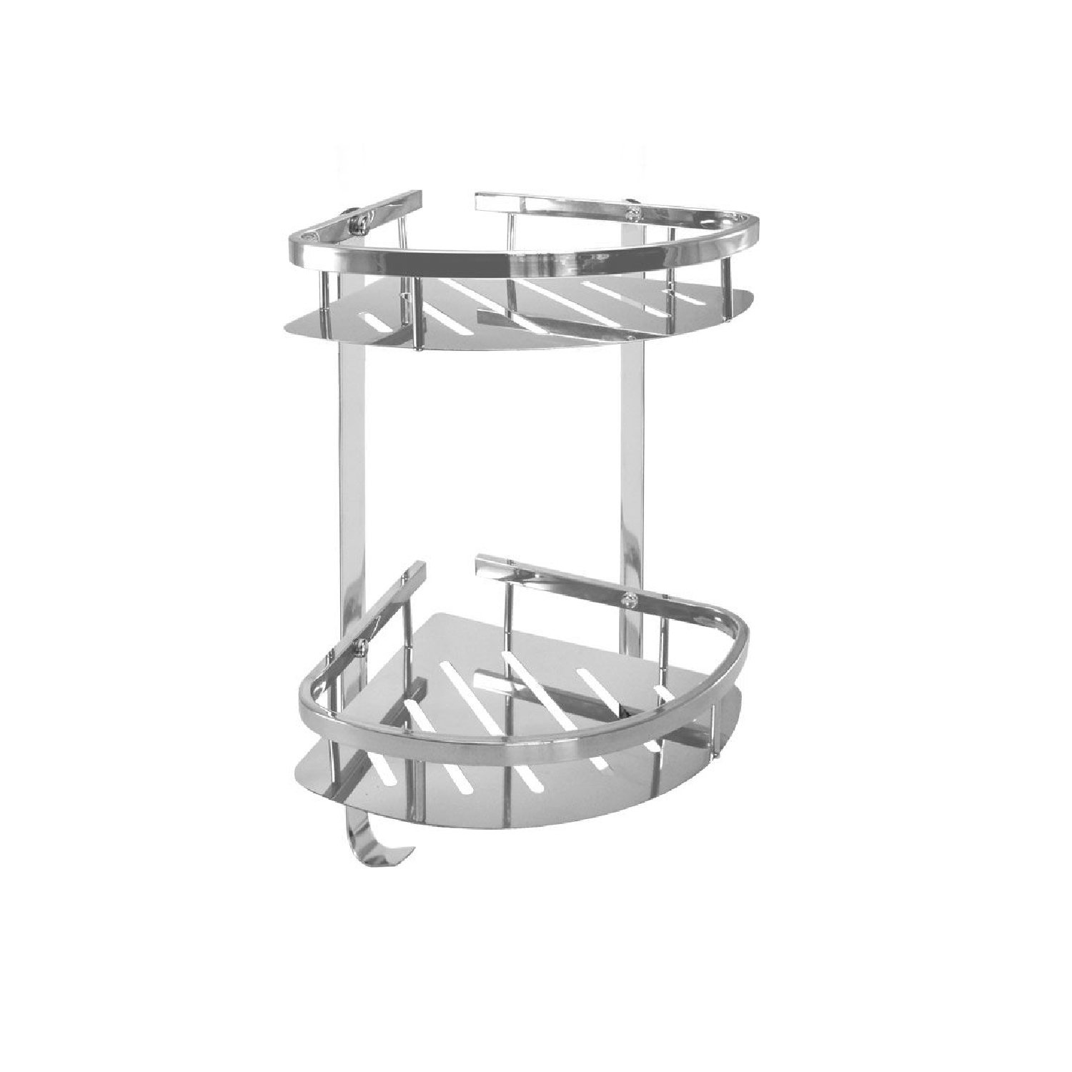 Organizador 2 Estantes Esquinero Acero Inoxidable Daccord
