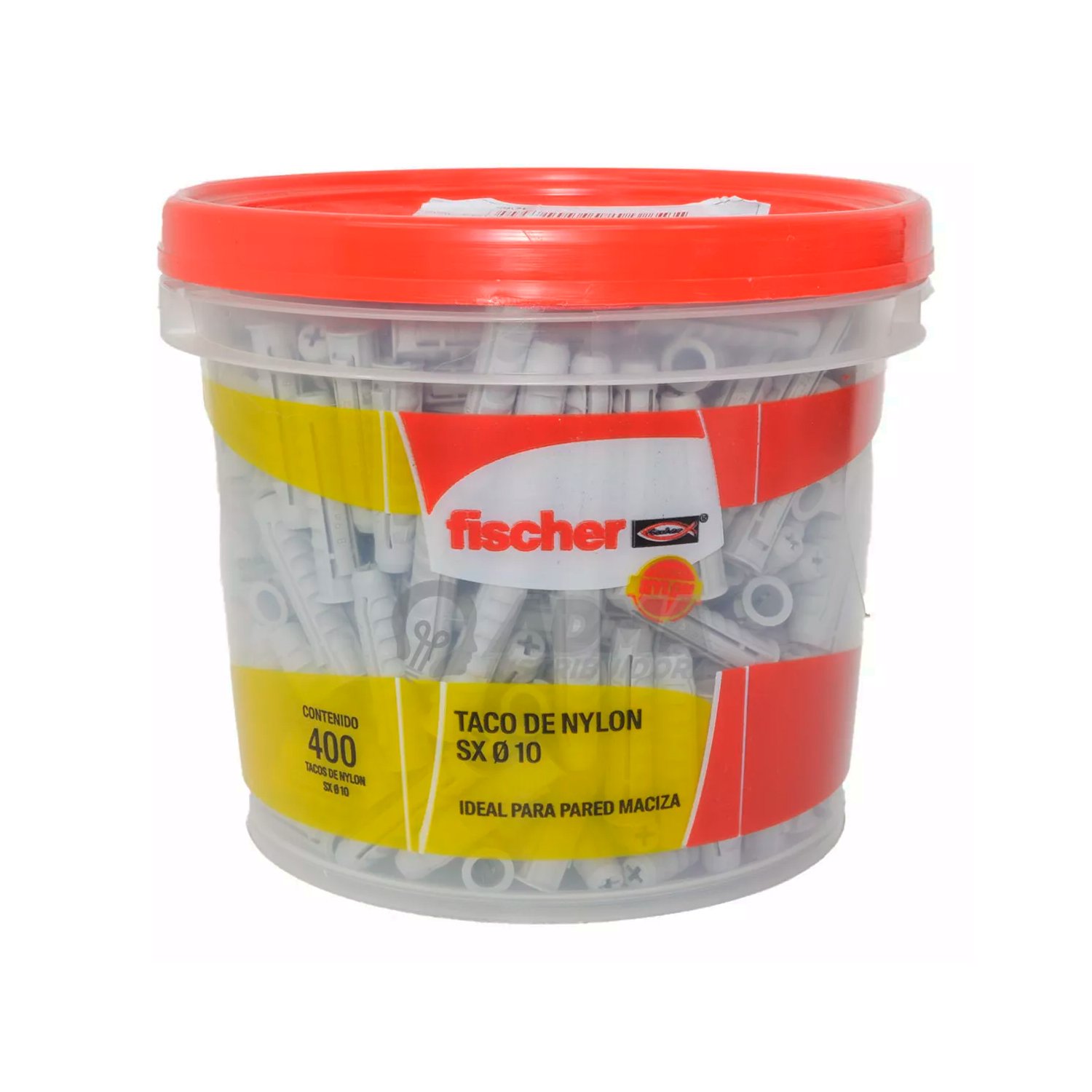 Tarugo Taco Fischer Sx10 Universal Balde X 400 Unid 616286