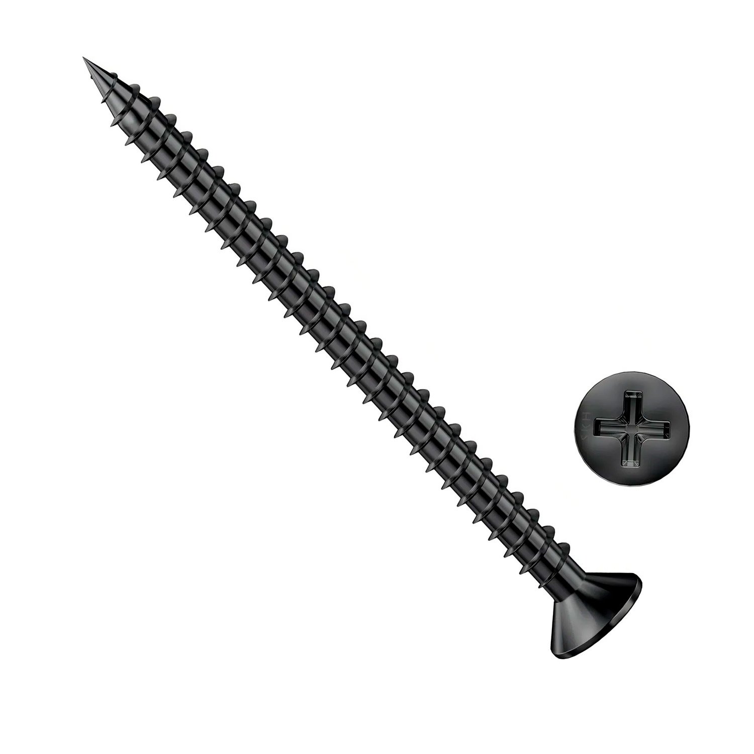Tornillo Autoperforante Punta Aguja 6 X 2 Metal X 100un