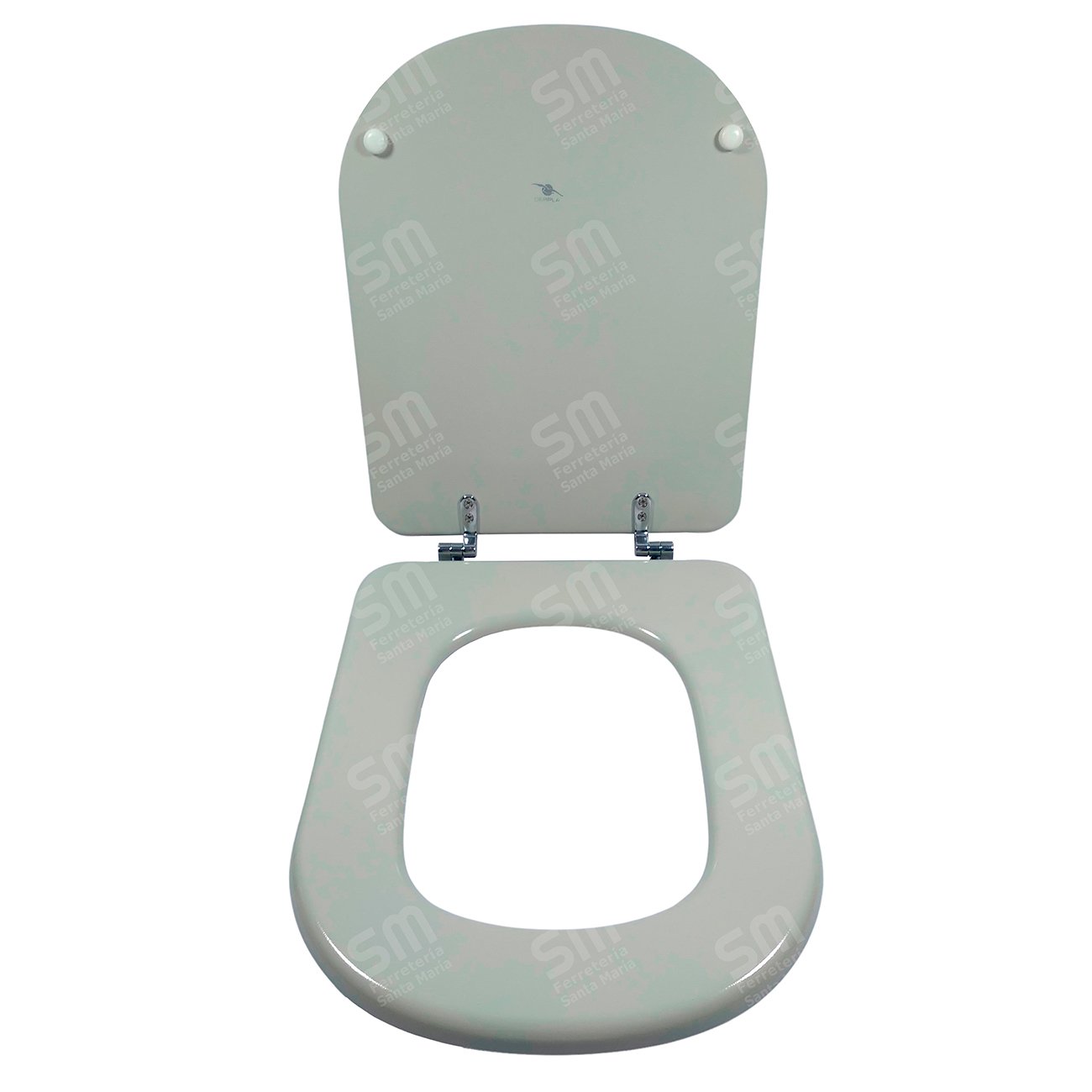Asiento Derpla Ba Gris para Inodoro Bari