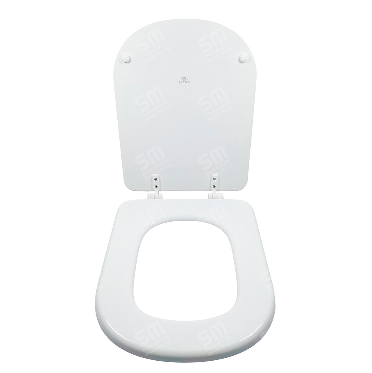 Asiento Derpla Ba Blanco H. Nylon para Inodoro Bari