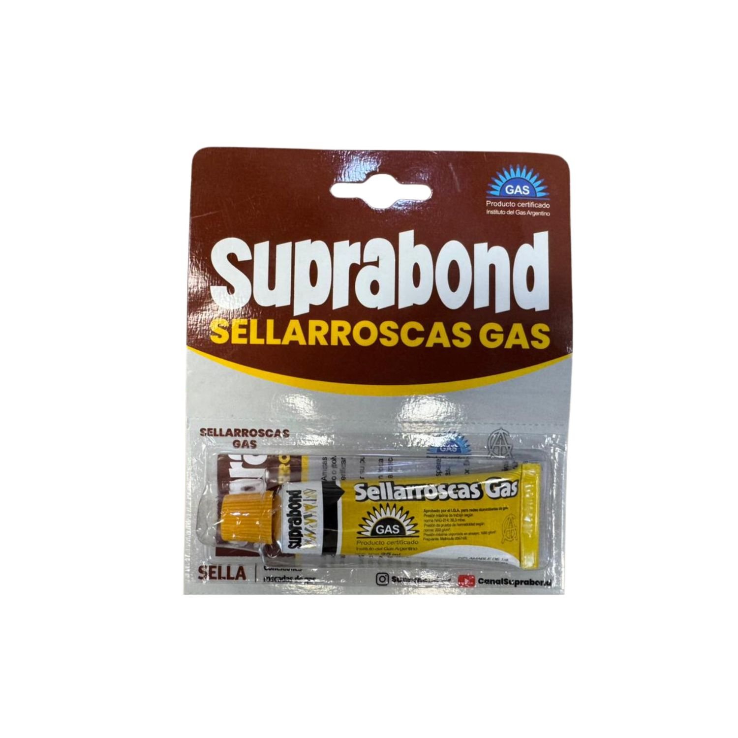 Sellarroscas para Gas 25ml Suprabond