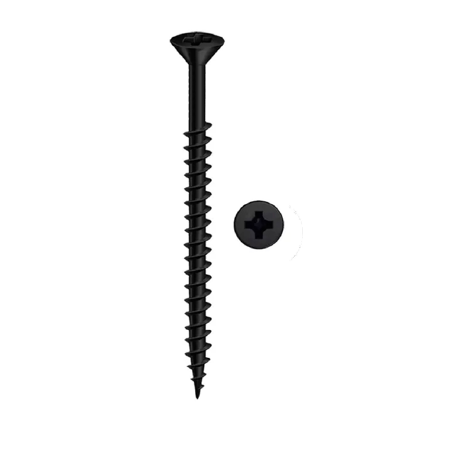Tornillo Autoperforante Punta Aguja 6 X 2 1/2 Madera X 100un