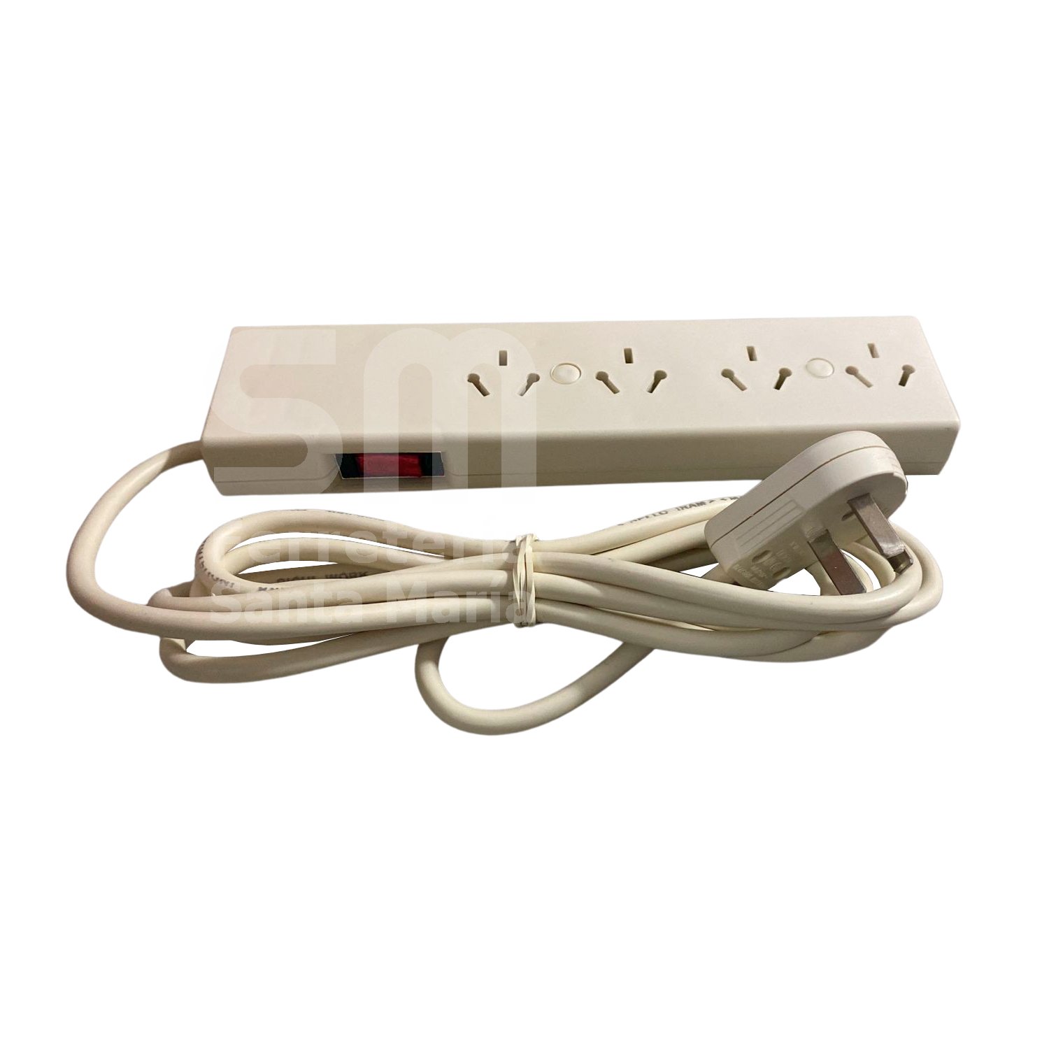 Zapatilla Prolongador 4 Tomas Cable 2,5m C/ Prot. Térmica Richi