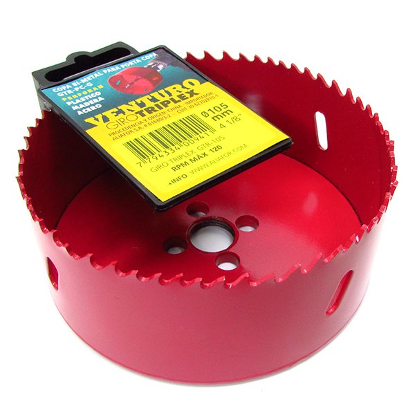 Sierra Copa Bimetal  Ø 108mm Giro Triplex Venturo Aliafor Gtr