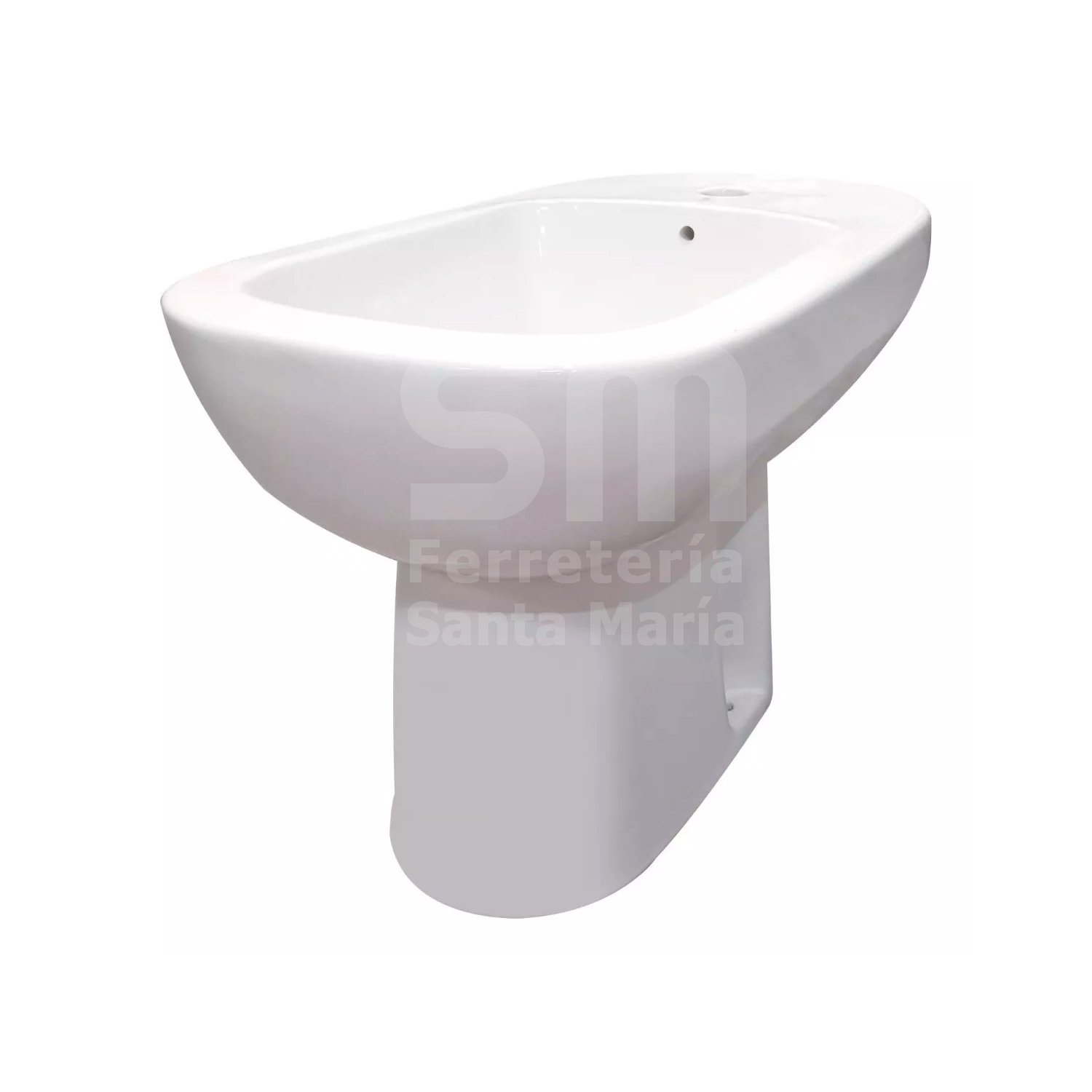Bidet Monocomando Pringles Cuarzo Porcelana Sanitaria