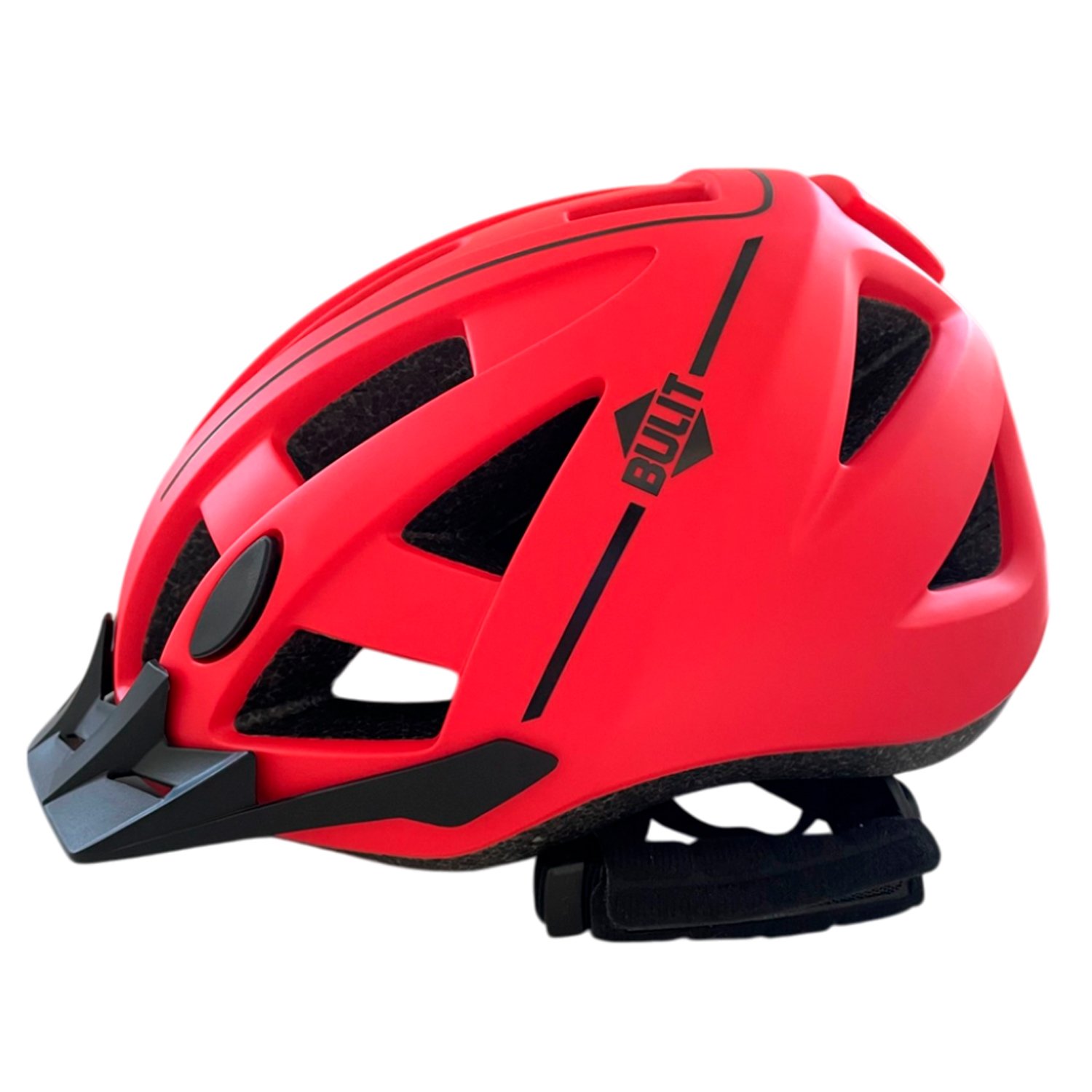 Casco Ciclismo Bicicleta Rollers Monopatín C/ Luz Led Bulit Talle L