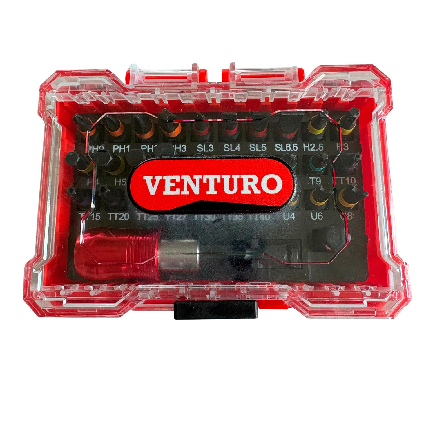Set Juego Puntas Impacto 32 Piezas Imantadas 25mm Venturo