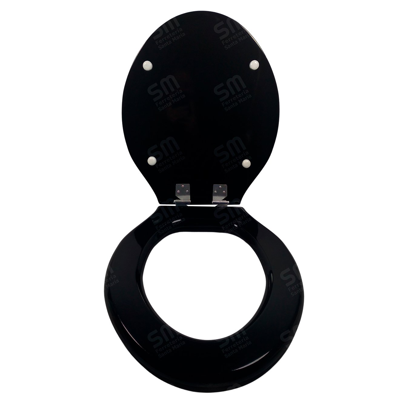 Asiento Fadas Negro para Inodoro Esquel