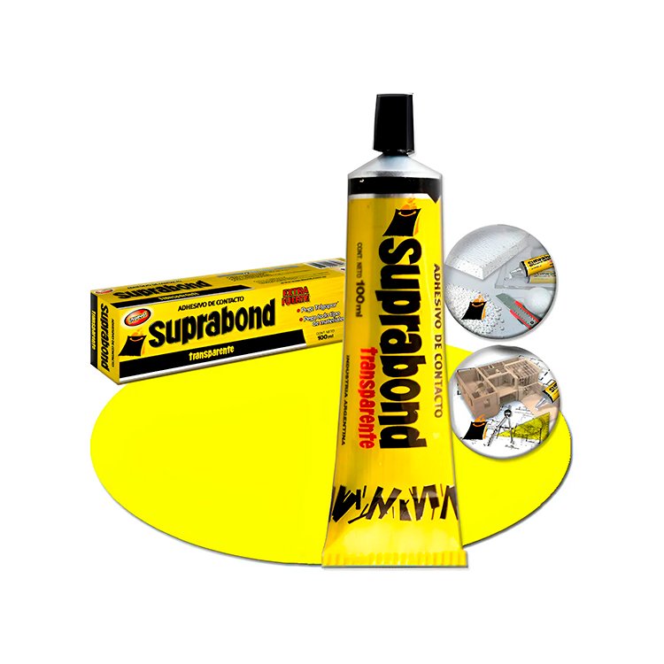 Adhesivo Universal Suprabond Transparente 100ml