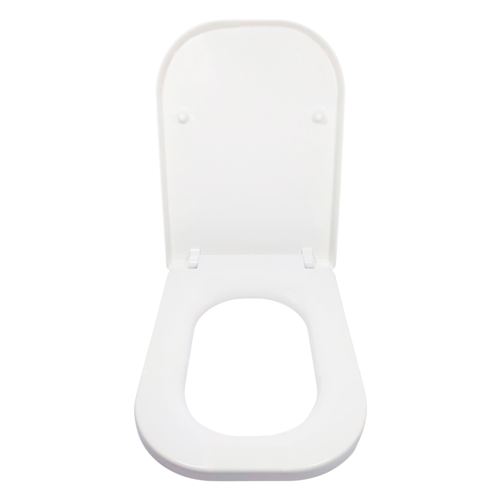 Asiento Daccord Blanco Cierre Suave Desmontable para Inodoro Dama Senso