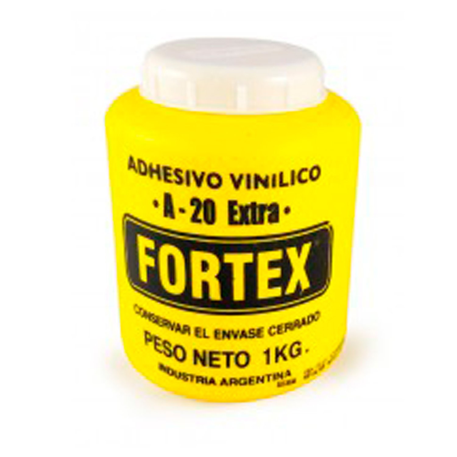 Adhesivo Vinílico Cola Carpintero X 1 Kg Fortex A-20 Extra