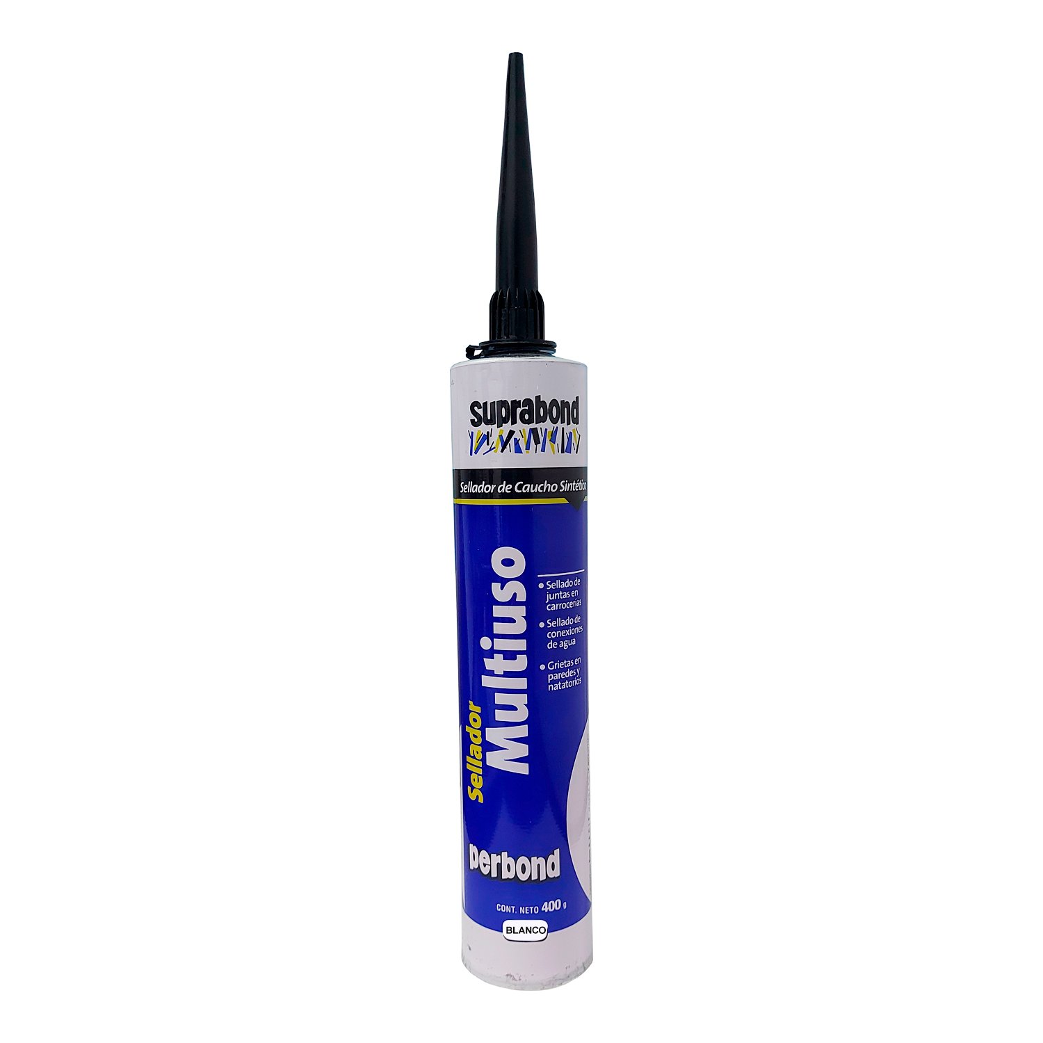 Sellador Caucho Multiuso Perbond Blanco Suprabond X 400ml