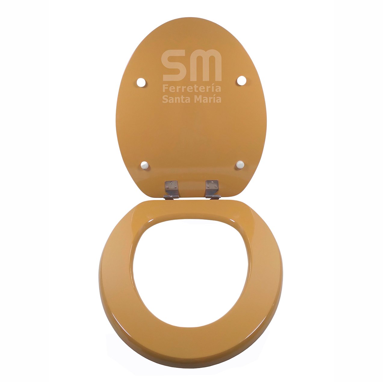 Asiento Fadas Dorado para Inodoro Dorica