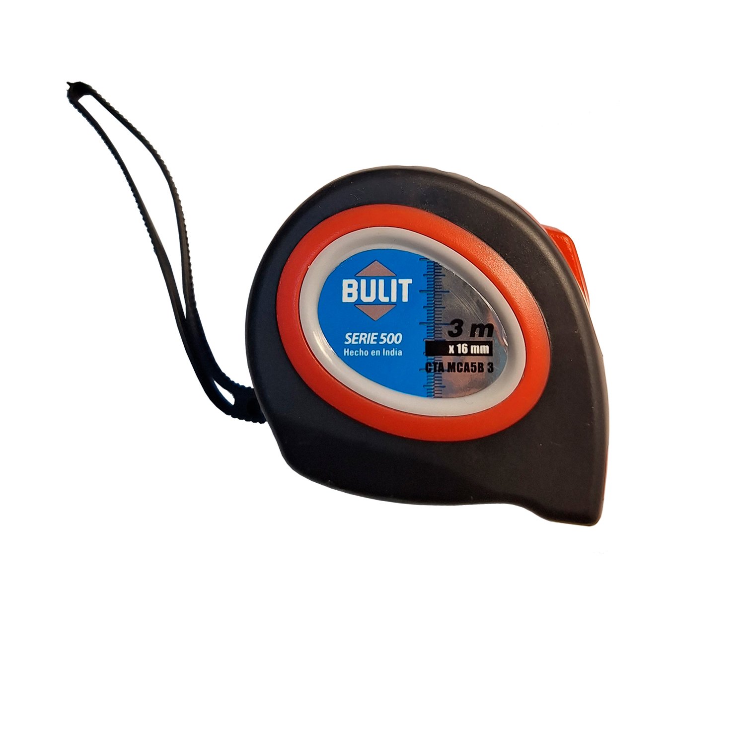 Cinta Métrica 3 Metros 16mm Freno Automático Grip Bulit S500