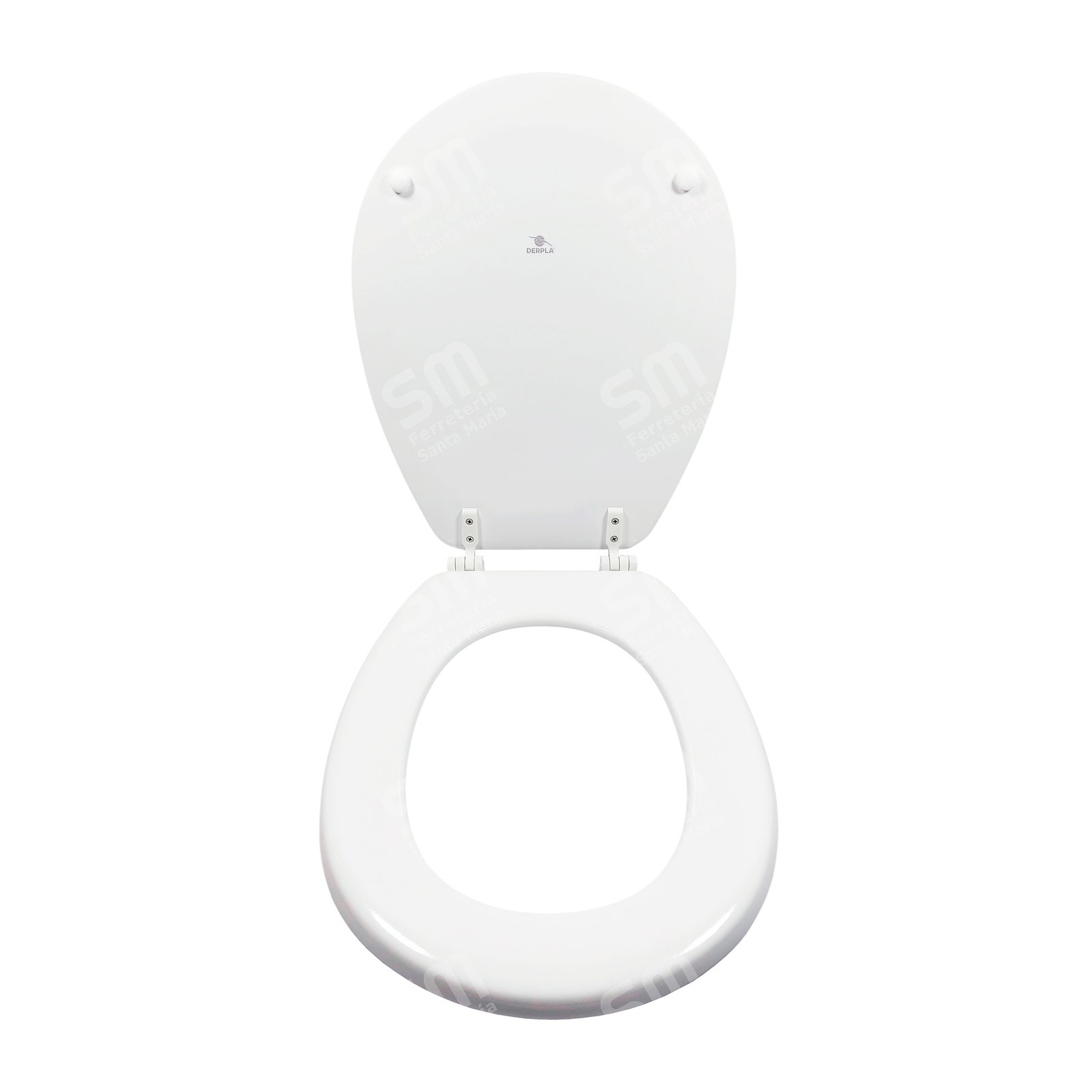 Asiento Derpla Pi Blanco H. Nylon para Inodoro Pilar
