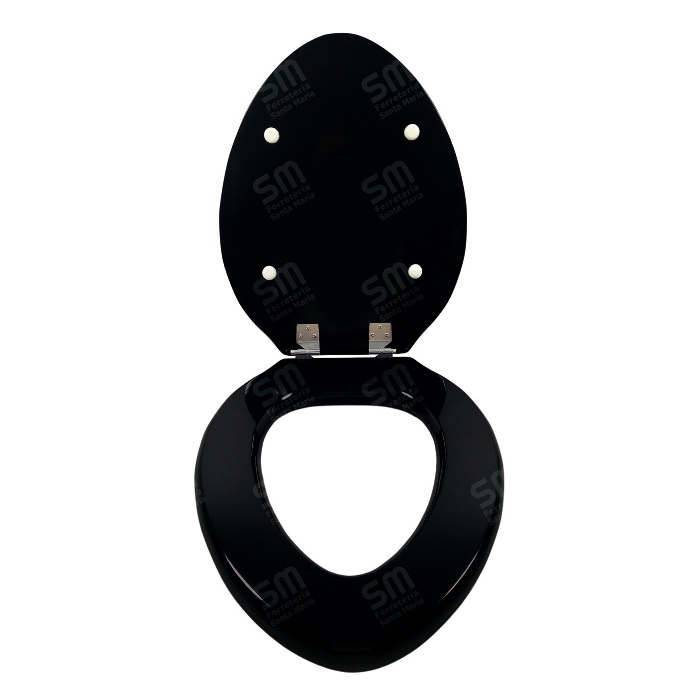 Asiento Fadas Negro para Inodoro Traful