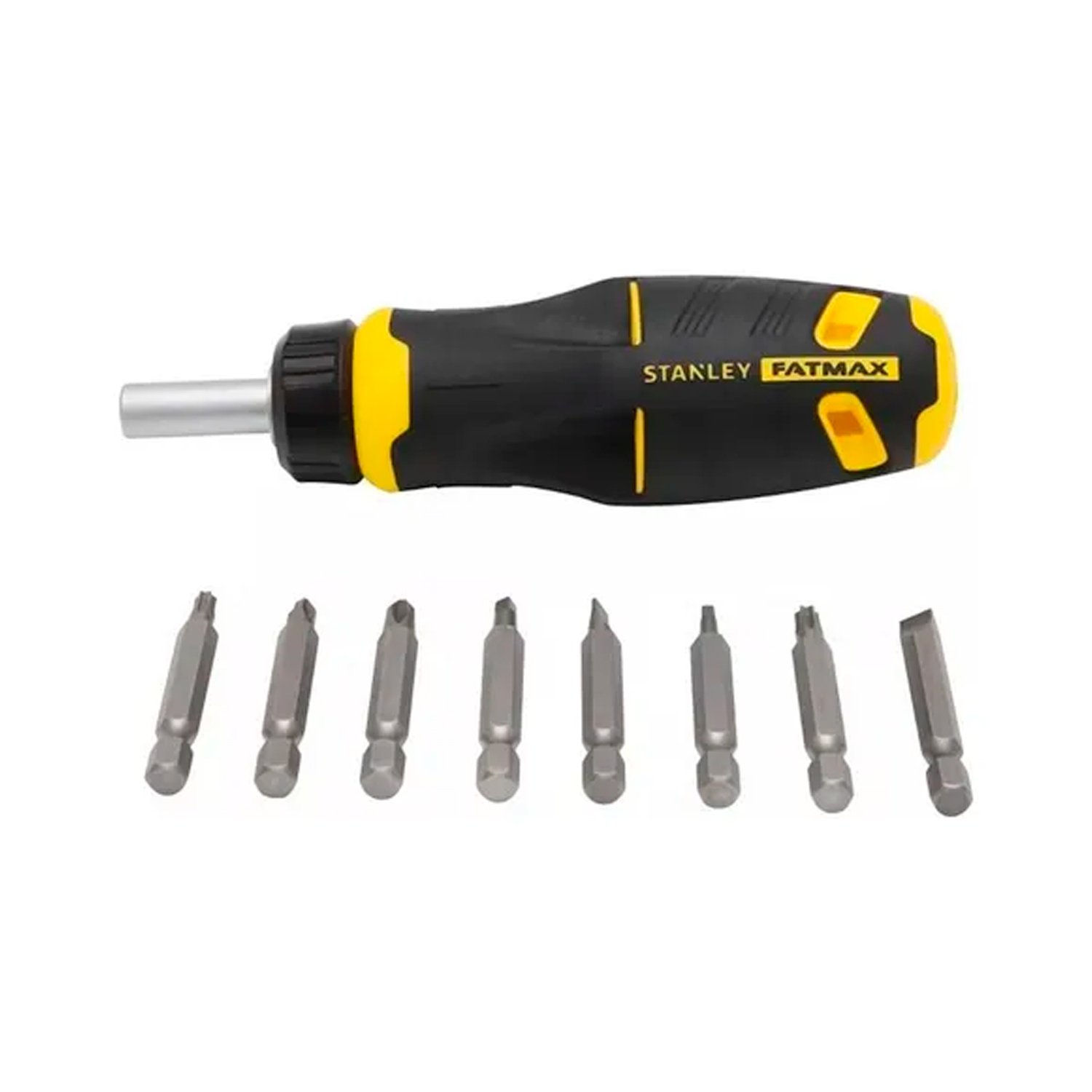 Destornillador + 8 Puntas con Crique Stanley Fatmax