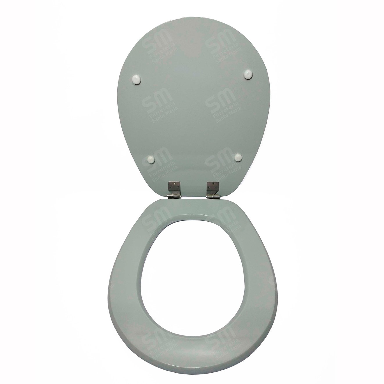 Asiento Fadas Gris para Inodoro Pilar