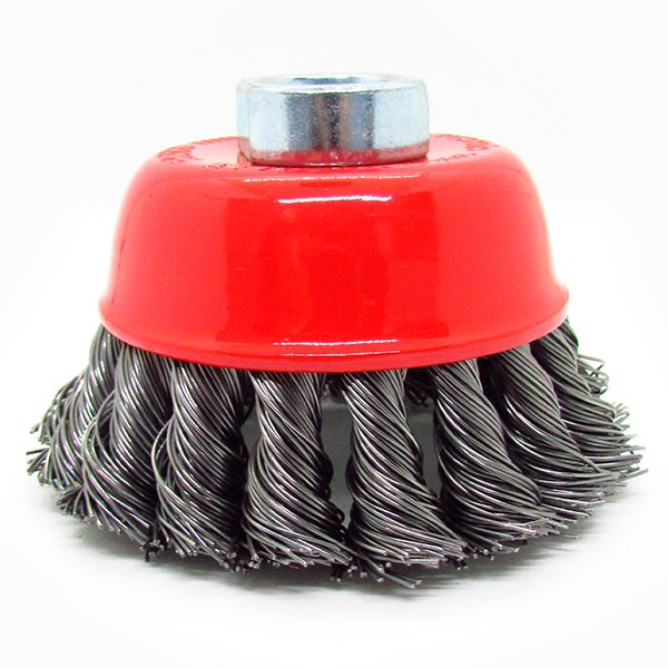 Cepillo Copa Trenzado Ø100mm Rosca Rm14 Pegaso Aliafor