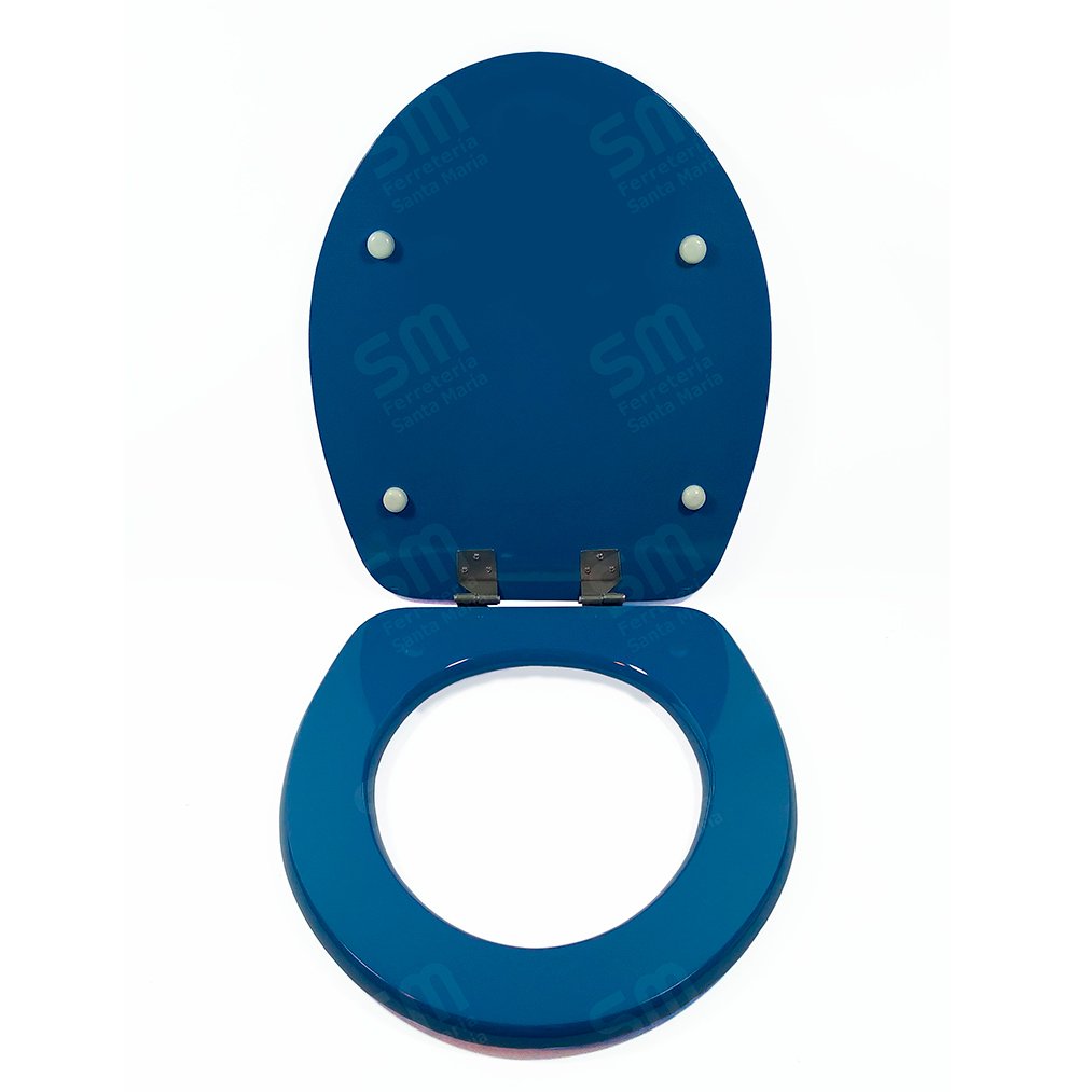 Asiento Fadas Azul Fuerza Aerea para Inodoro Florencia