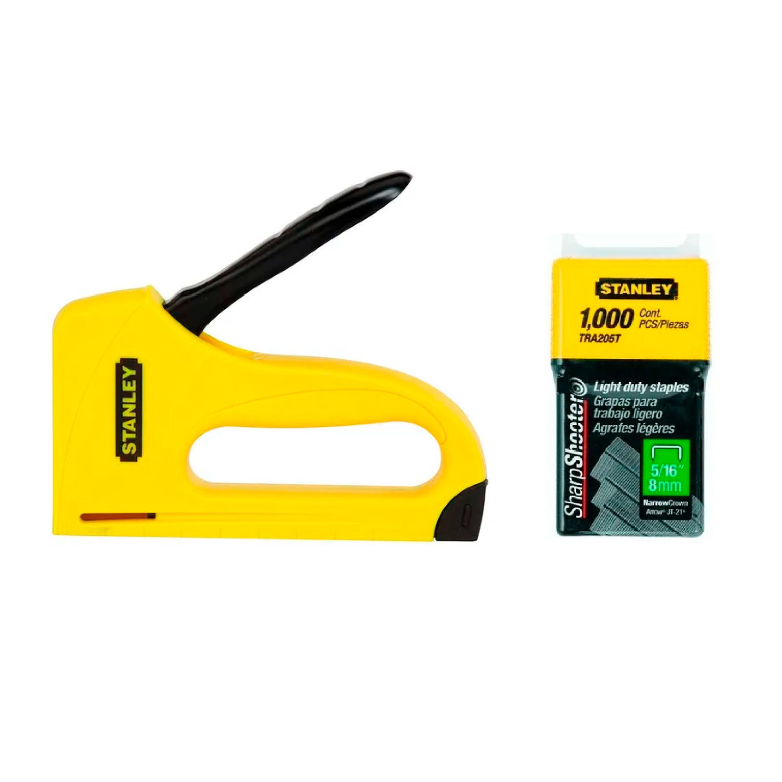 Engrapadora Stanley Tr35 + 1000 Grapas 8mm Tra205t