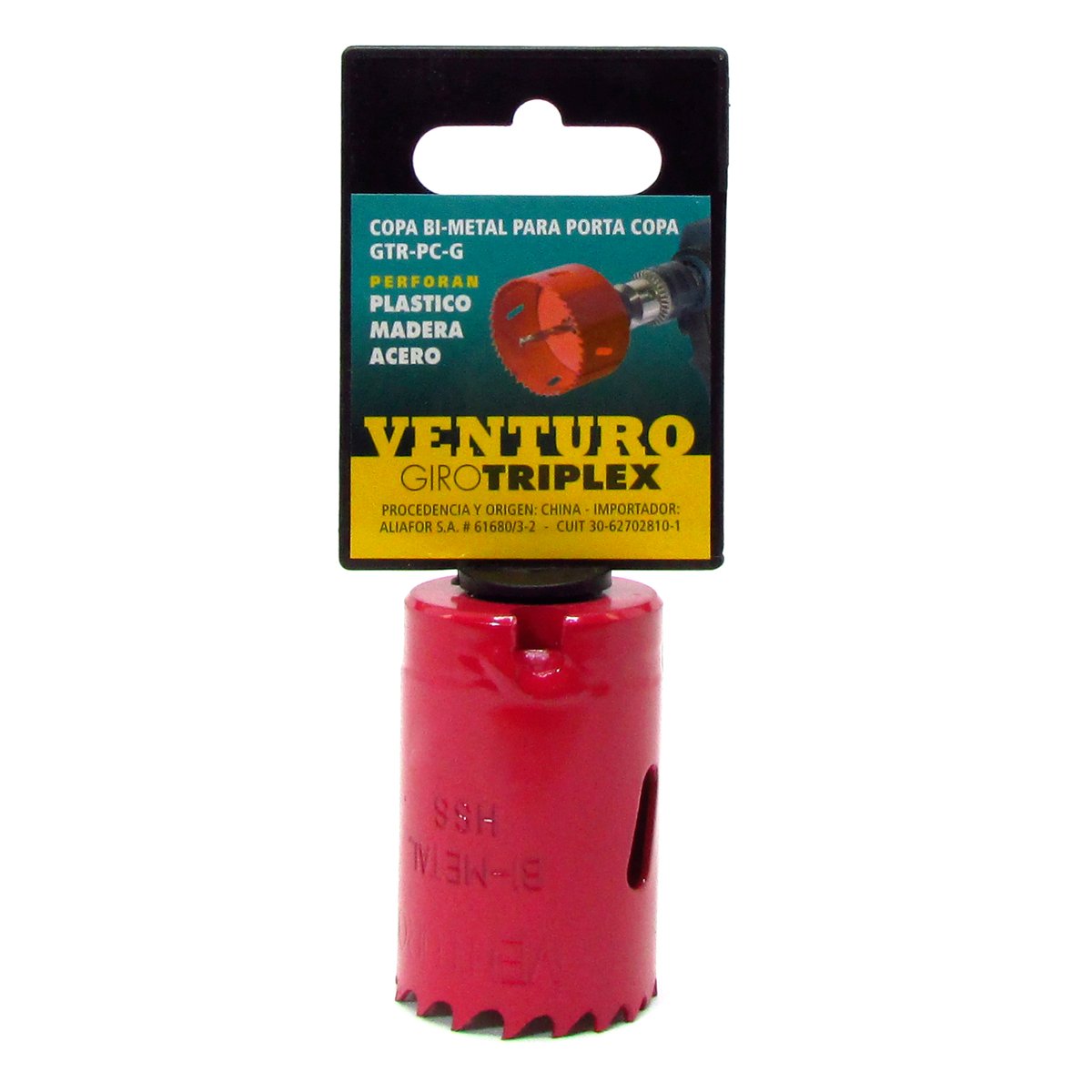 Sierra Copa Bimetal Ø 32mm Giro Triplex Venturo Aliafor Gtr