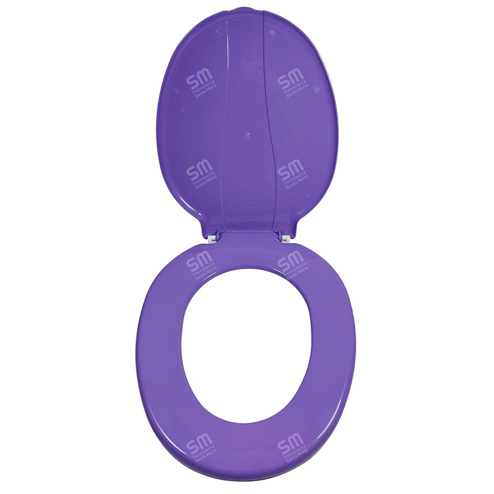 Asiento Inodoro Universal Plastico Polipropileno Violeta