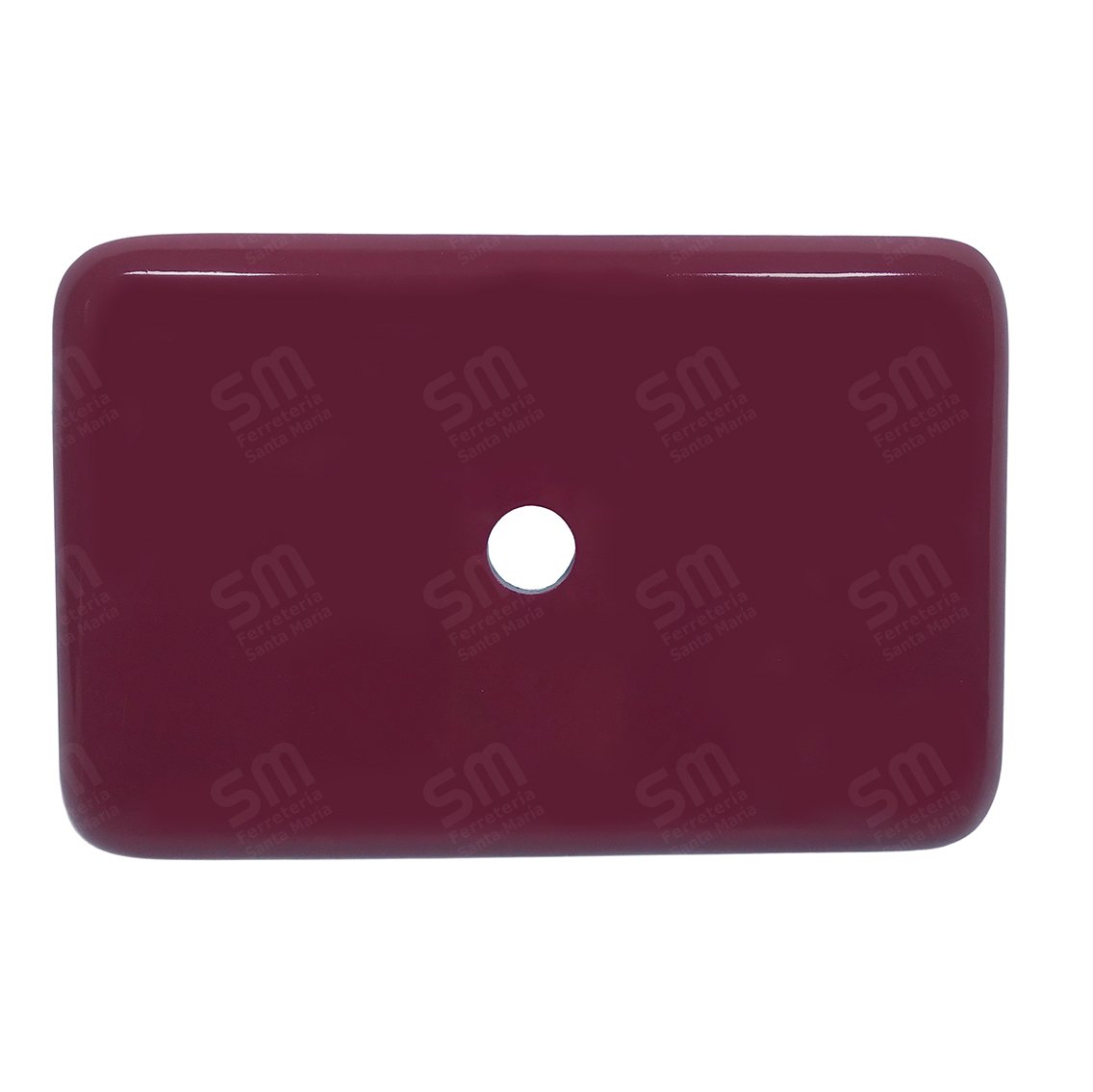 Tapa P/ Deposito Fadas Rojo Mora Mdf Laqueado