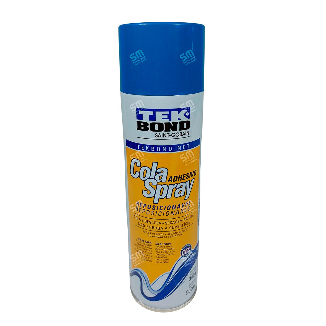 Pegamento Adhesivo en Aerosol Reposicionable Tekbond 500ml · foto 1