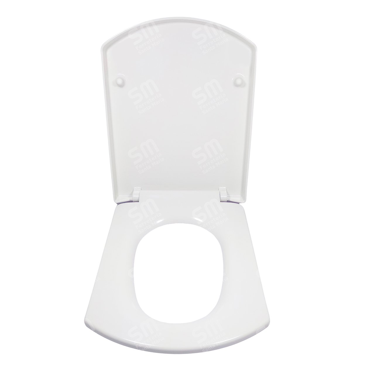 Asiento Derpla Ha Blanco Cierre Suave Desmontable para Inodoro Hall