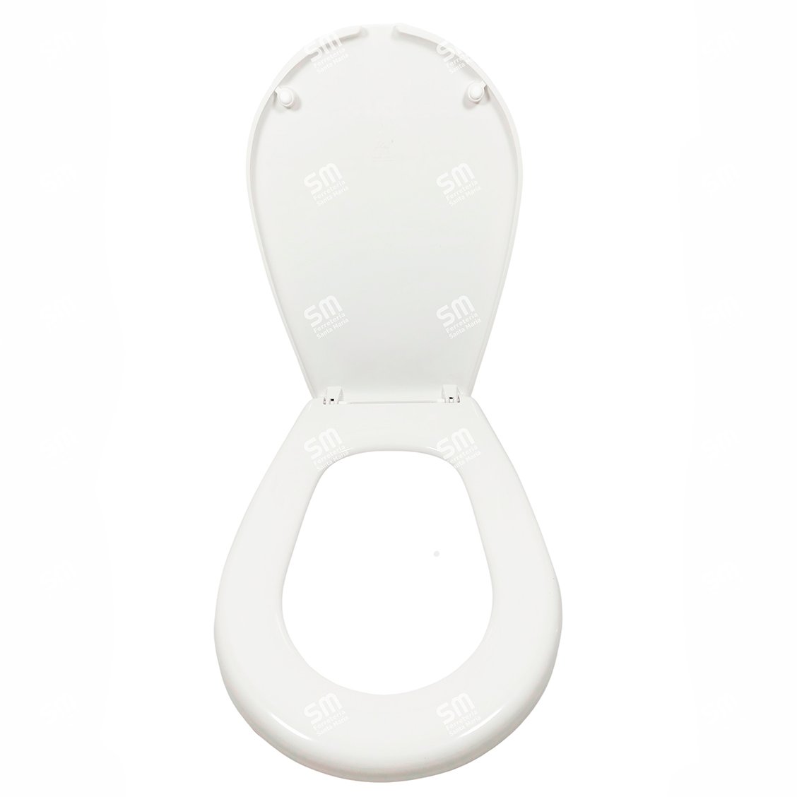 Asiento Ariel 406 Blanco para Inodoro Pilar