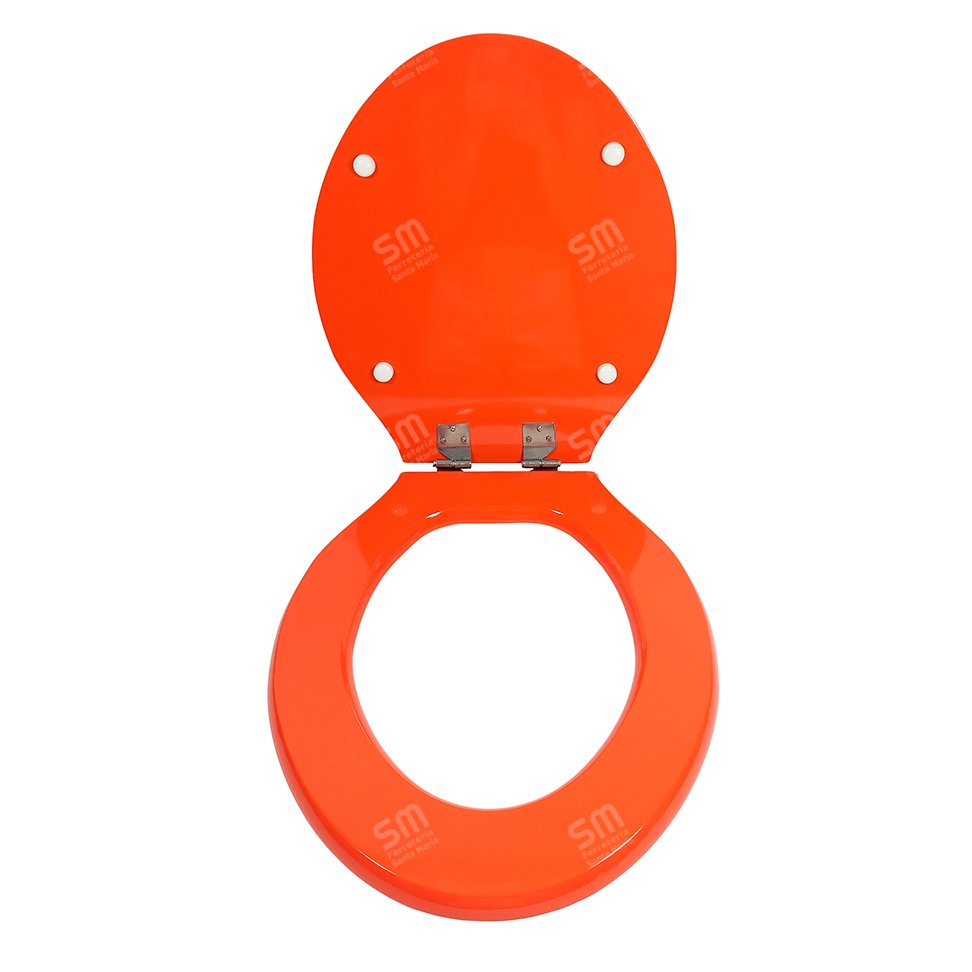 Asiento Fadas Naranja Oscuro para Inodoro Esquel