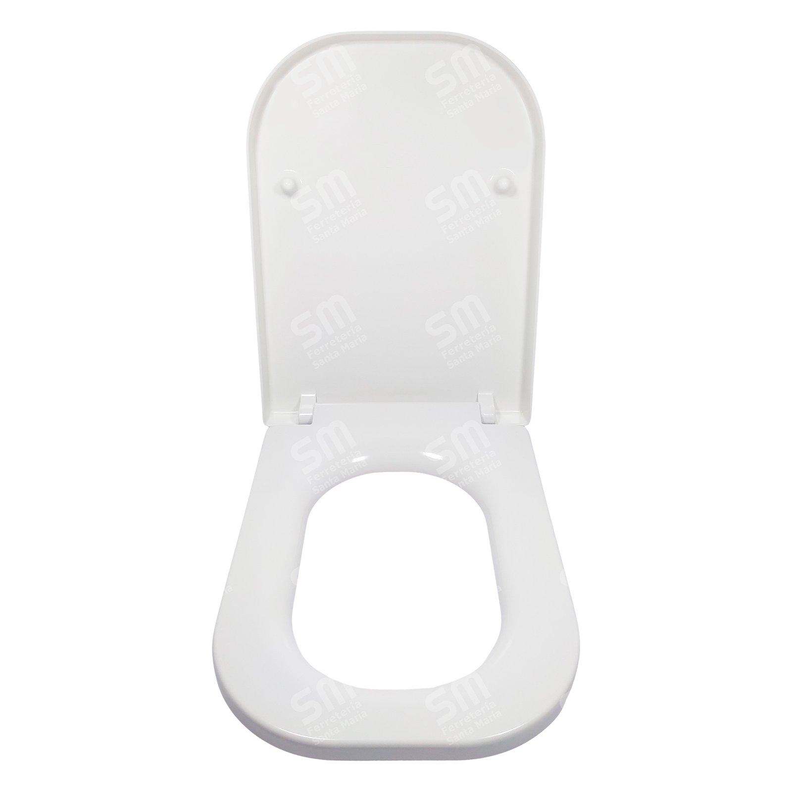 Asiento Derpla Ga Blanco Cierre Suave Desmontable para Inodoro Gap