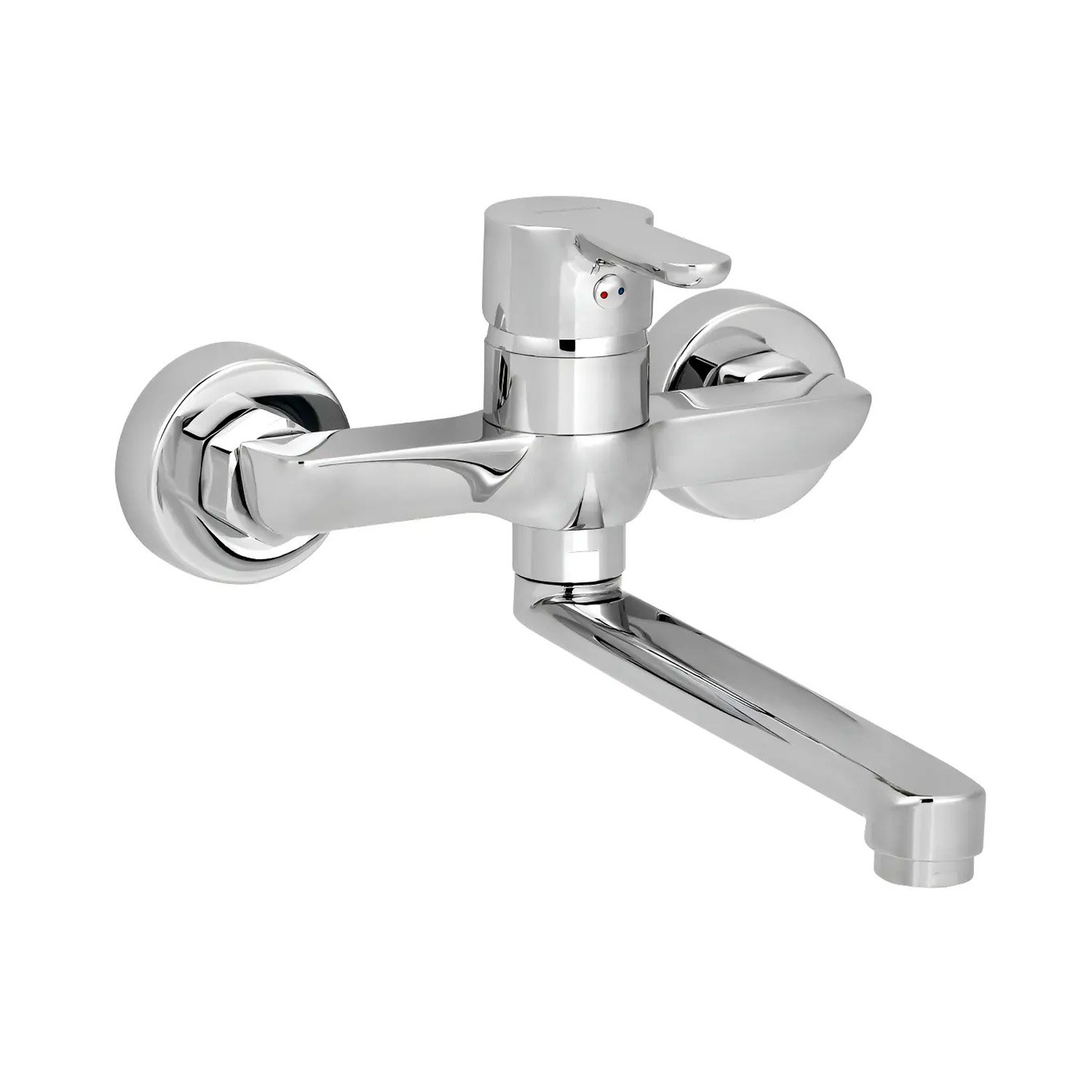 Grifería Monocomando Cocina Pared Peirano Adra 54-203 Cromo