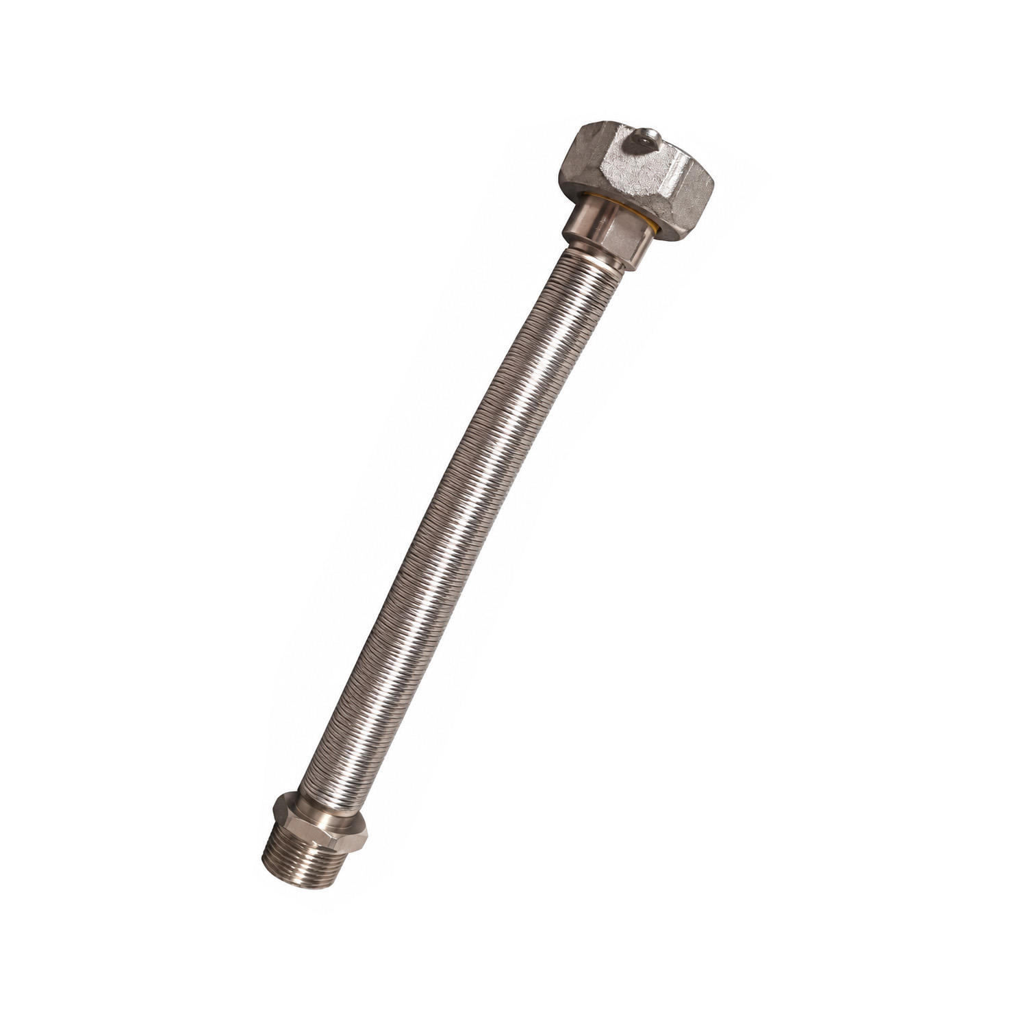 Flexible Gas P/ Medidor 1 1/8pulg Extensible 30a70cm Acero Inoxidable