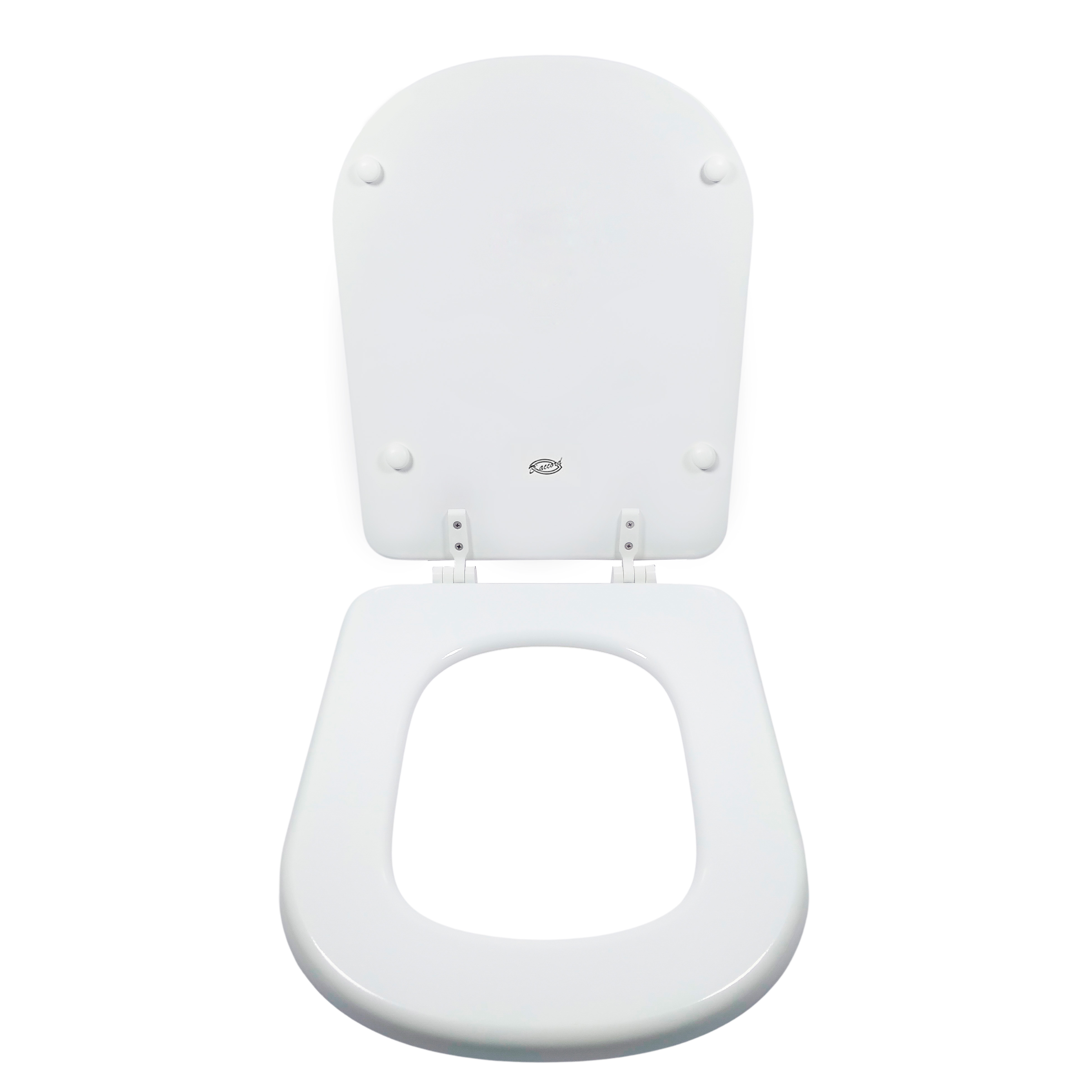Asiento Daccord Blanco H. Nylon para Inodoro Bari 