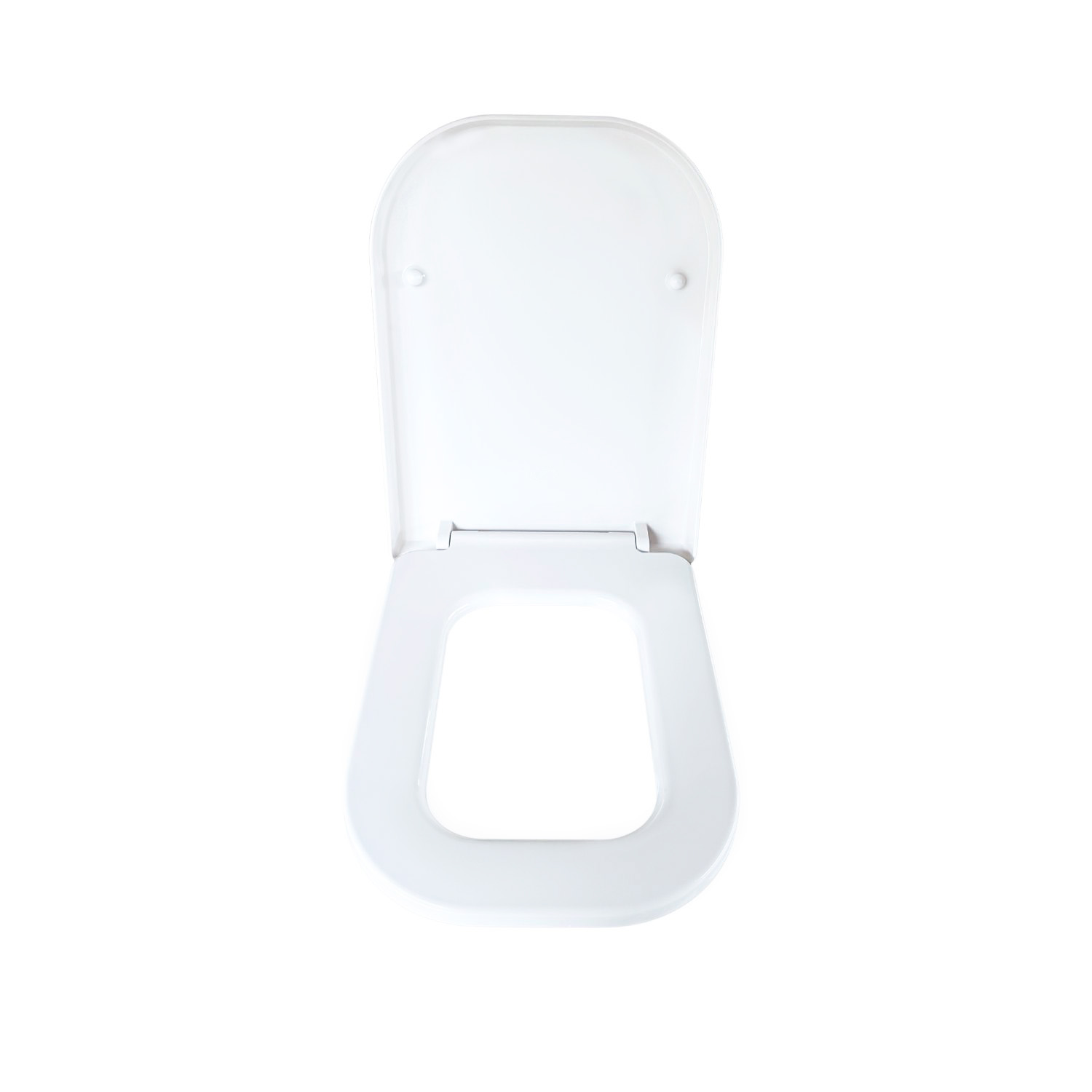 Asiento Daccord Blanco Cierre Suave Desmontable para Inodoro Gap · foto 1
