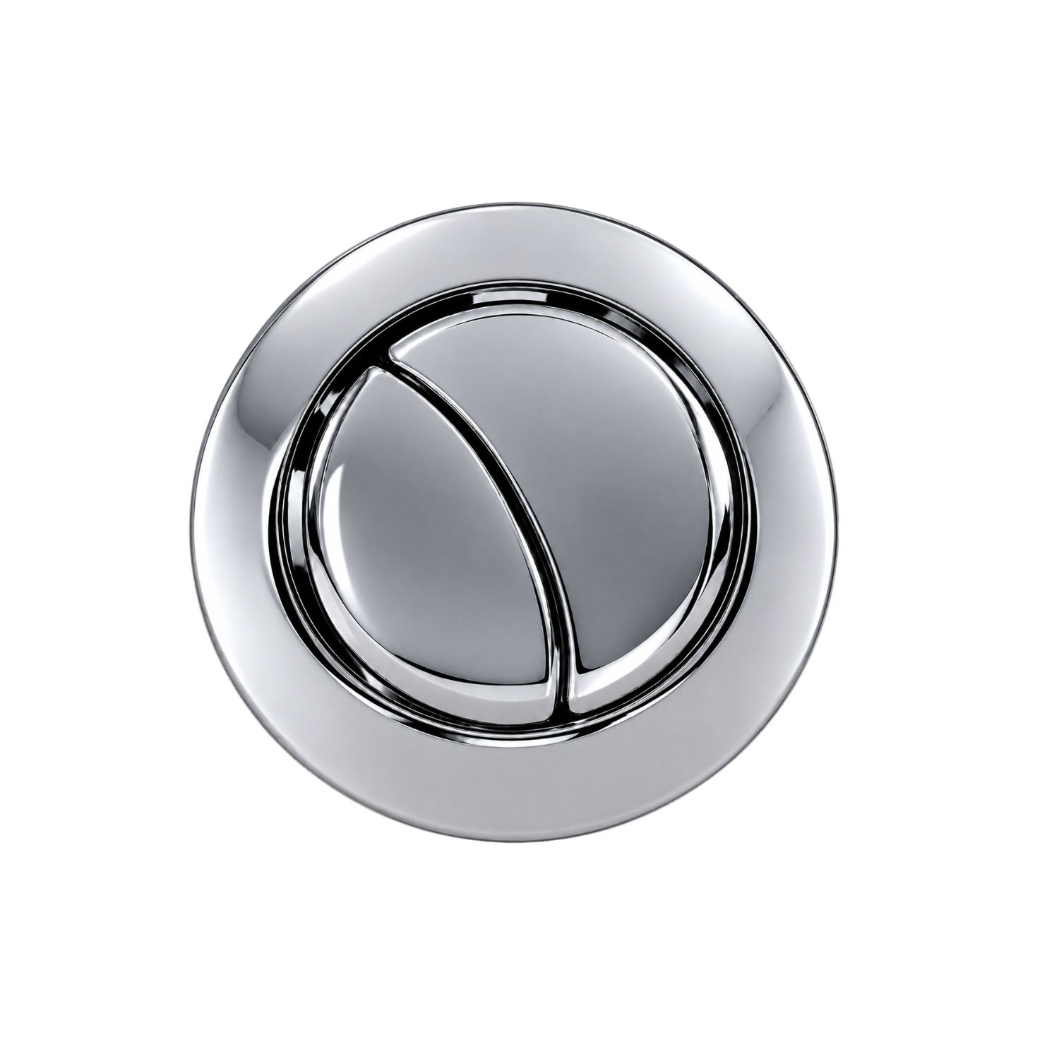 Boton 38mm P/ Descarga Dual Cromado RF97310
