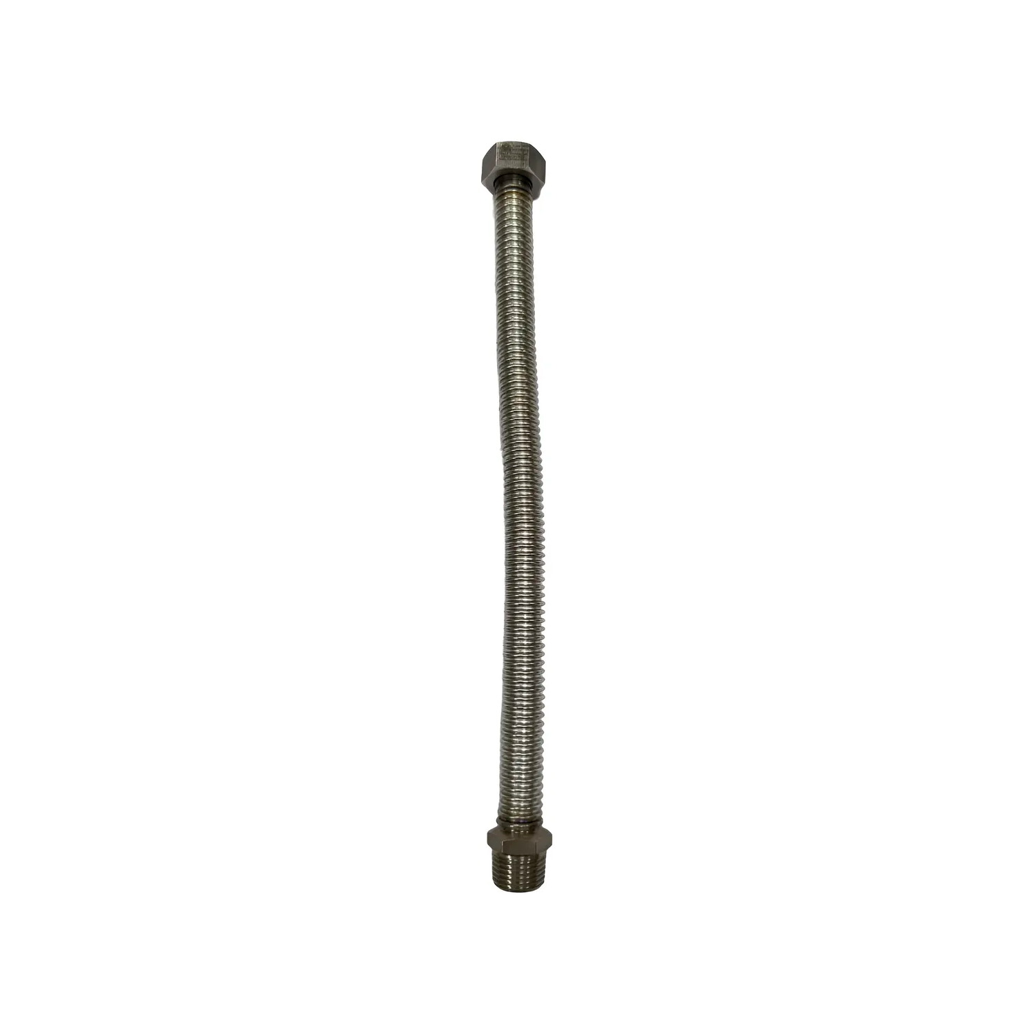 Flexible P/ Gas 1/2puLG Largo 60cm Acero Inoxidable Aprobado