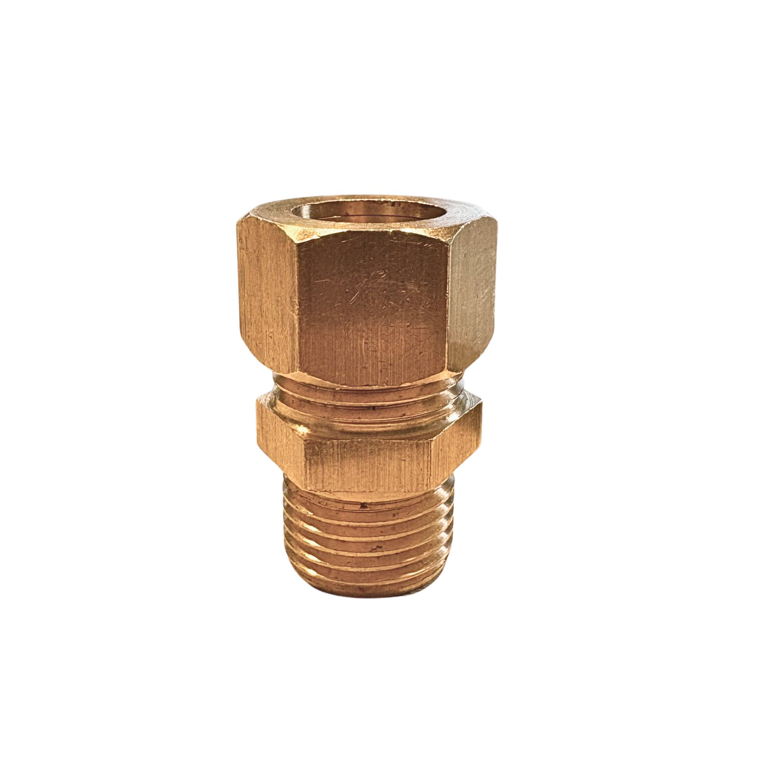 Adaptador Bronce P/ Hidrobronz 13mm Rosca Macho 1/2
