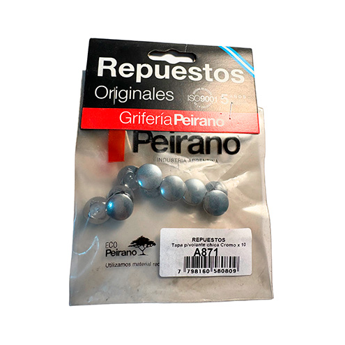 Repuesto Tapita Indicadora Chica 10un Grifería Peirano Ra871 · foto 1