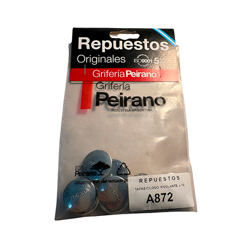 Repuest Tapa Indicadora 10un Peirano Lorca Dique Verin Ra872 · foto 1